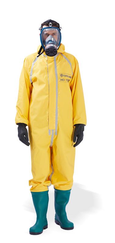 半封闭轻型防化服01