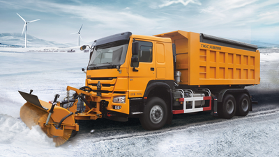 自装卸固液互换除雪车