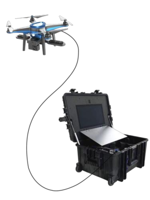 G7LV便携式系留照明视频一体无人机系统